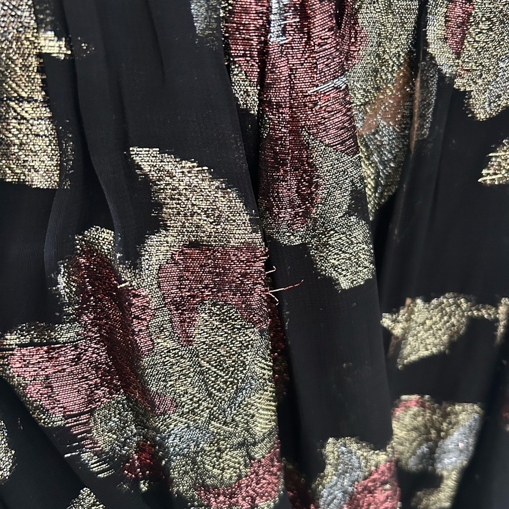 Anthropologie Maeve Metallic Cocktail Dress - Picture 5 of 7